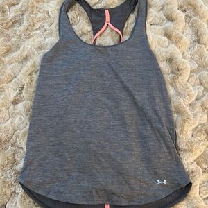 Gray Under Armor workout tank top